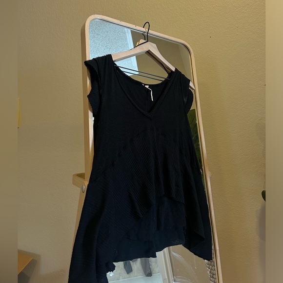 Free People Tops - Free People black fairy shirt